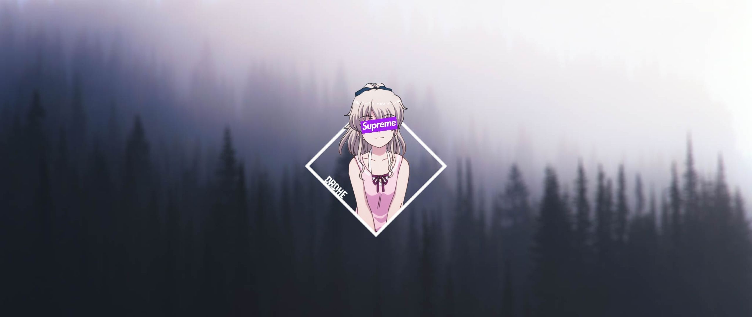 Personaggio anime con fucile viola, 1080x1309 Verticale, Xiaomi