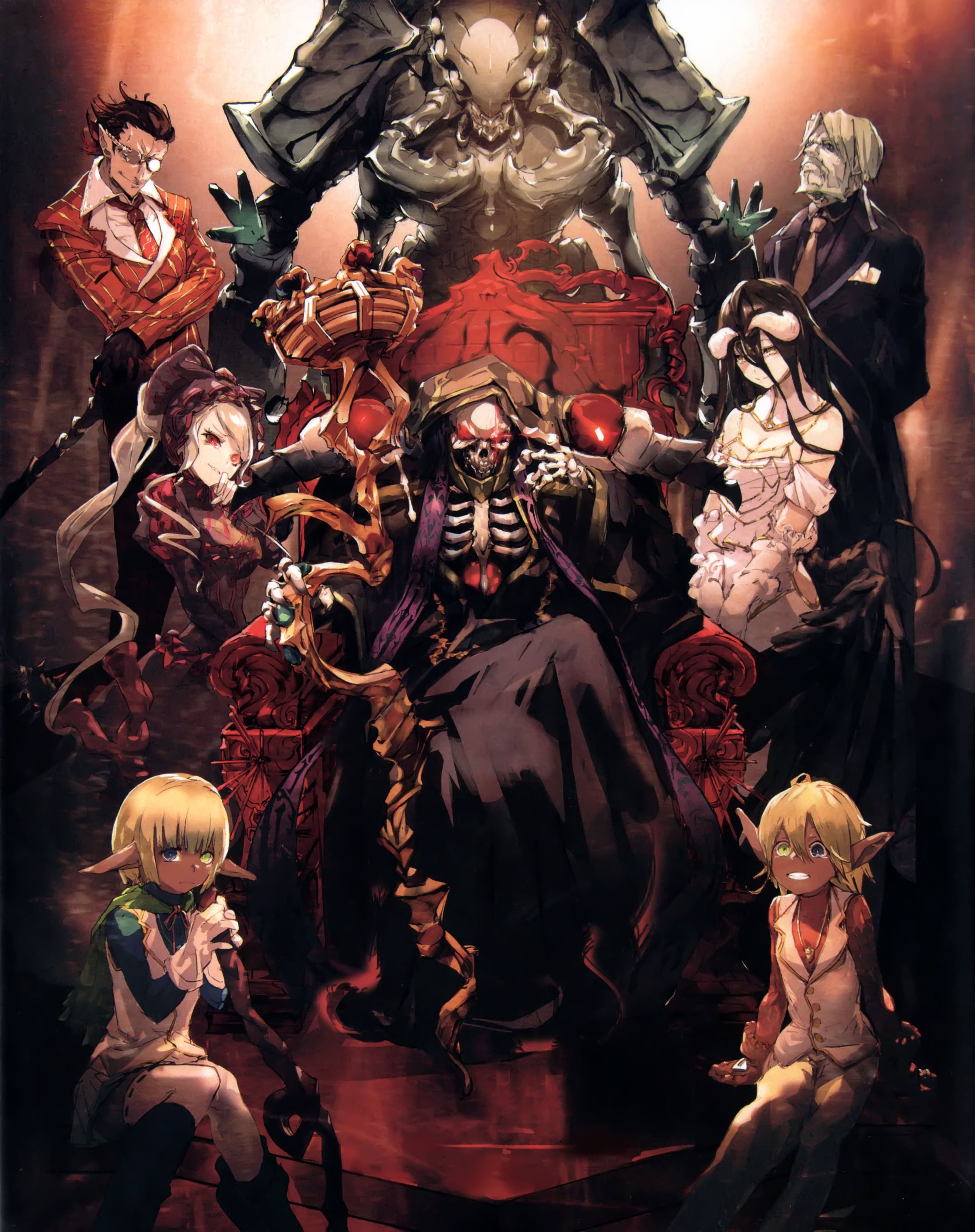Overlord Ainz e guardiani, 3369x4256 Full HD Verticale, Smartphone