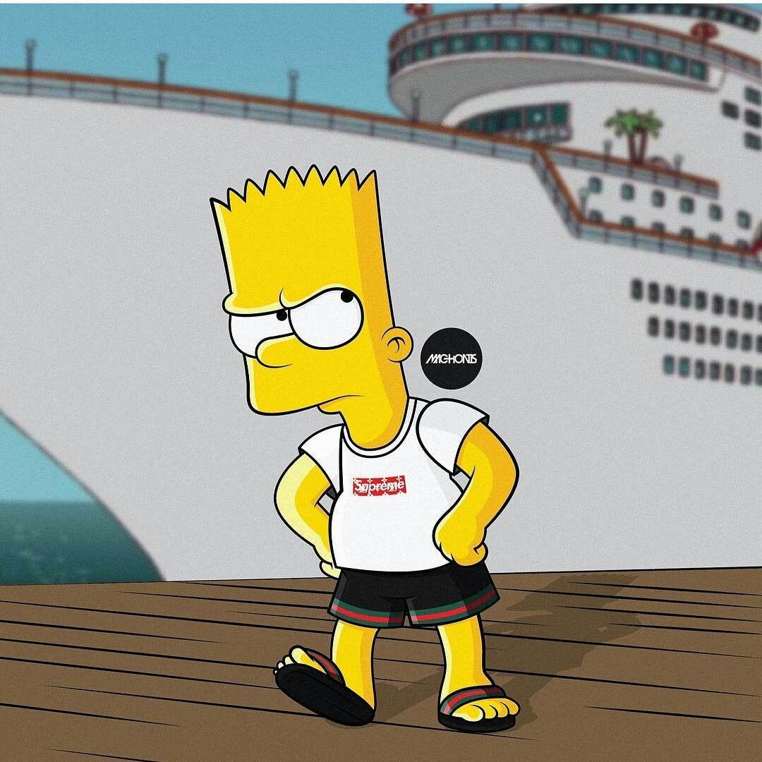 Bart Simpson FC Barcelona, 1920x1080 Full HD, PC Desktop