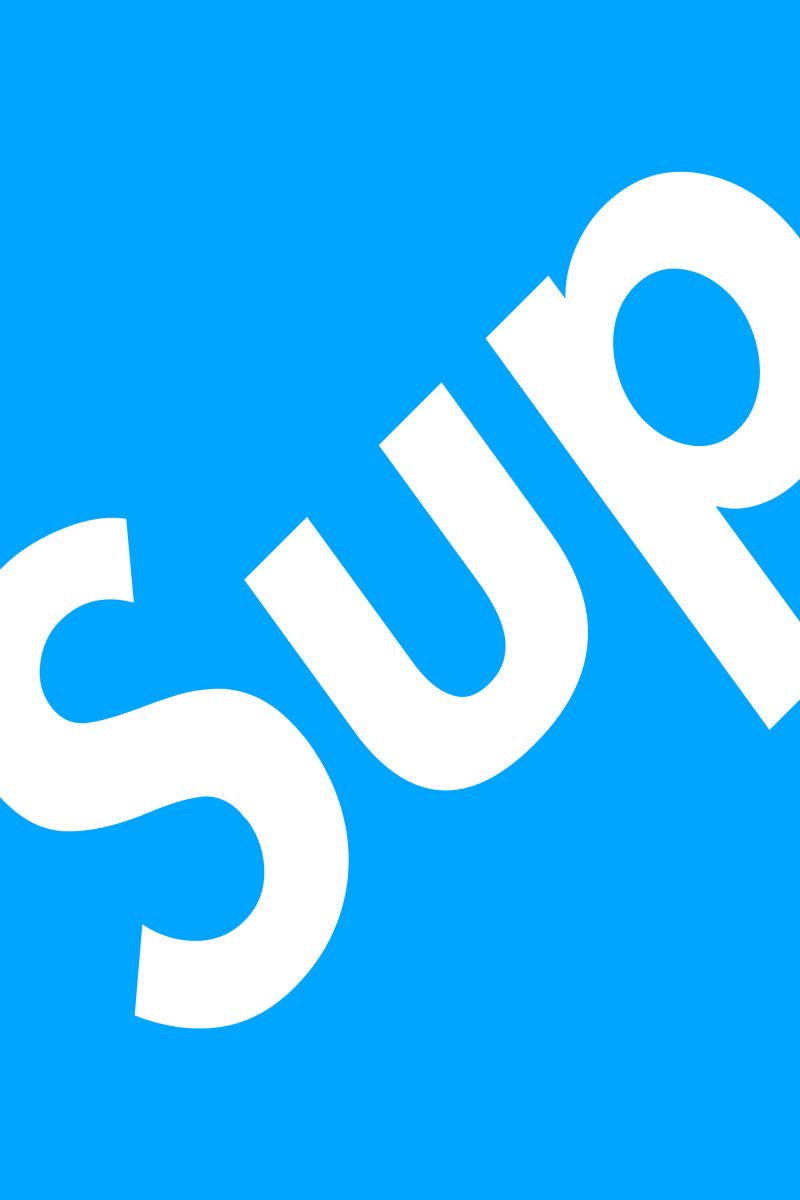 Logo Supreme blu, 800x1200 Verticale, Telefono