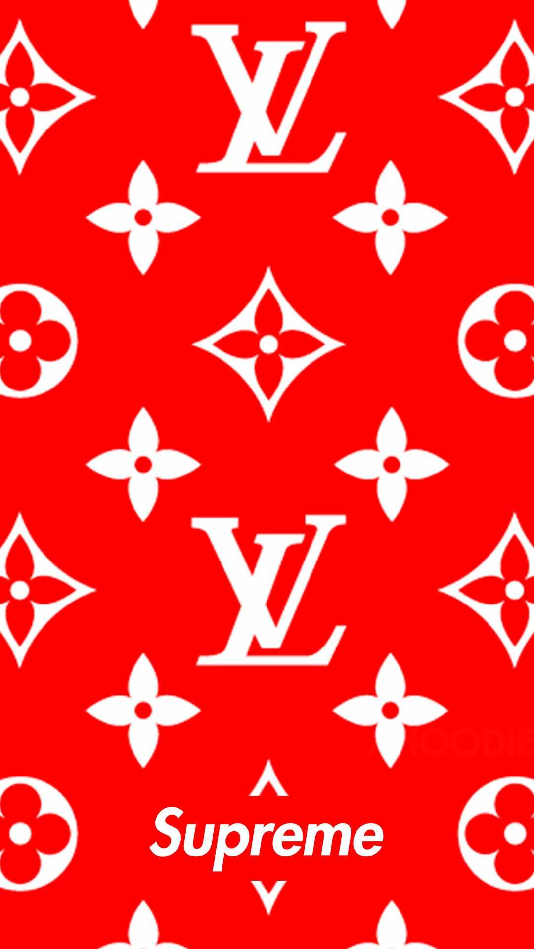 Logo Supreme rosso su banconote, New York, 750x1334 Full HD Verticale, iPhone Pro Max
