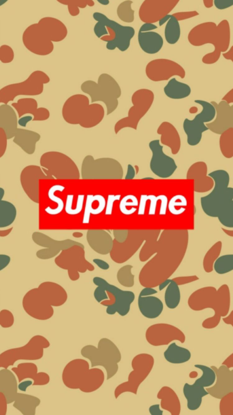 Logo Supreme nero rosso, 1106x1967 Full HD Verticale, iPhone Air