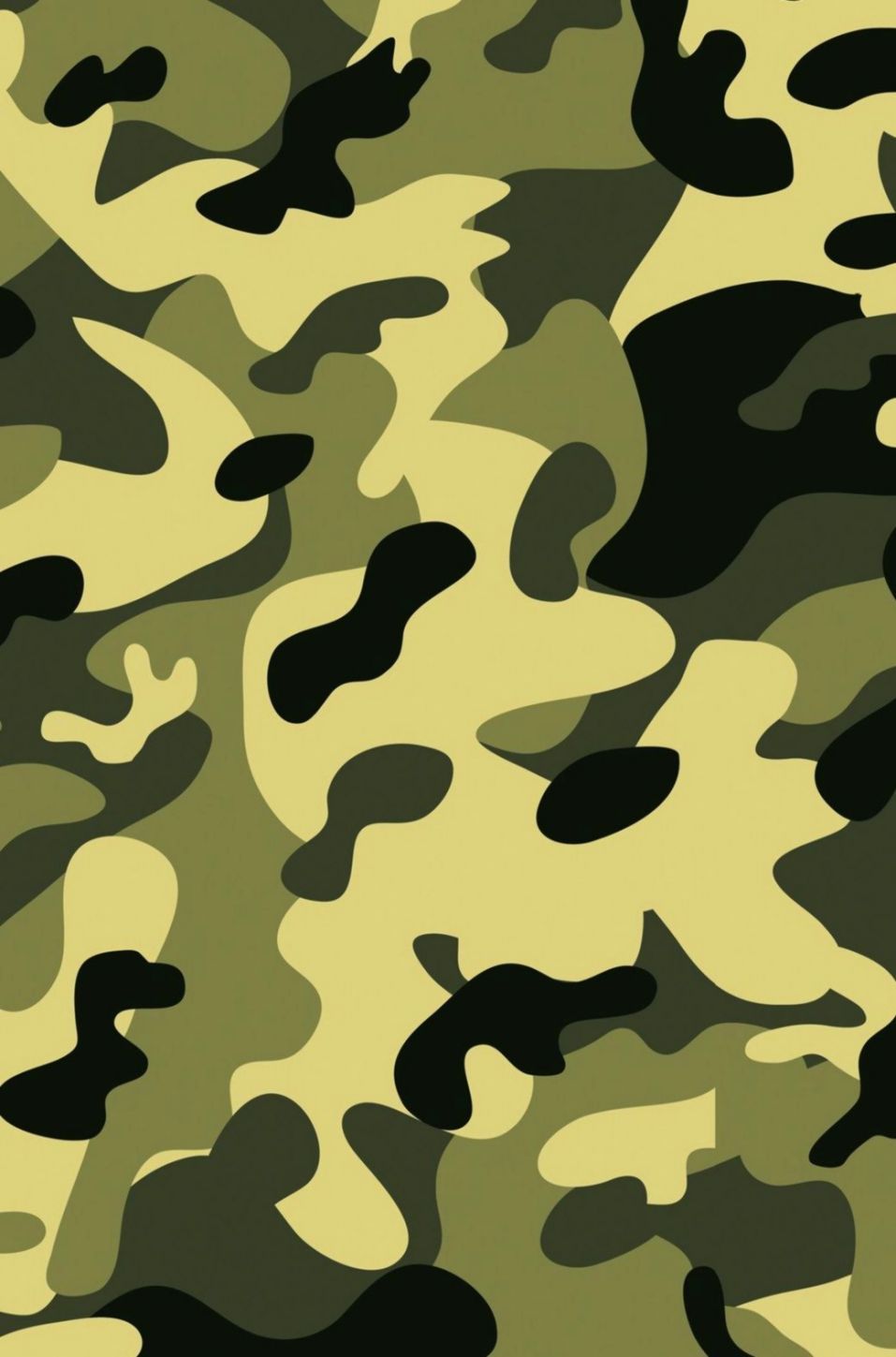 Camouflage verde militare classico, 750x1334 Verticale, iPhone Pro