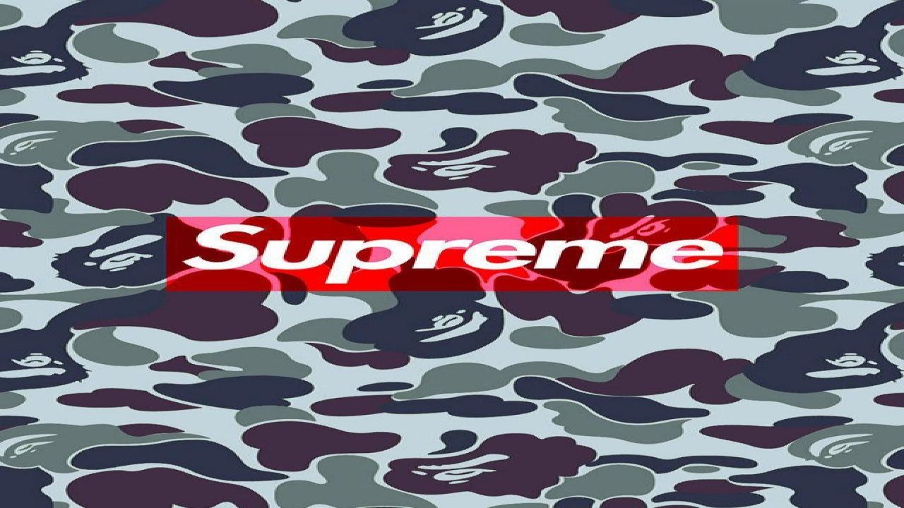 Logo Supreme nero rosso, 1107x1965 Full HD Verticale, iPhone