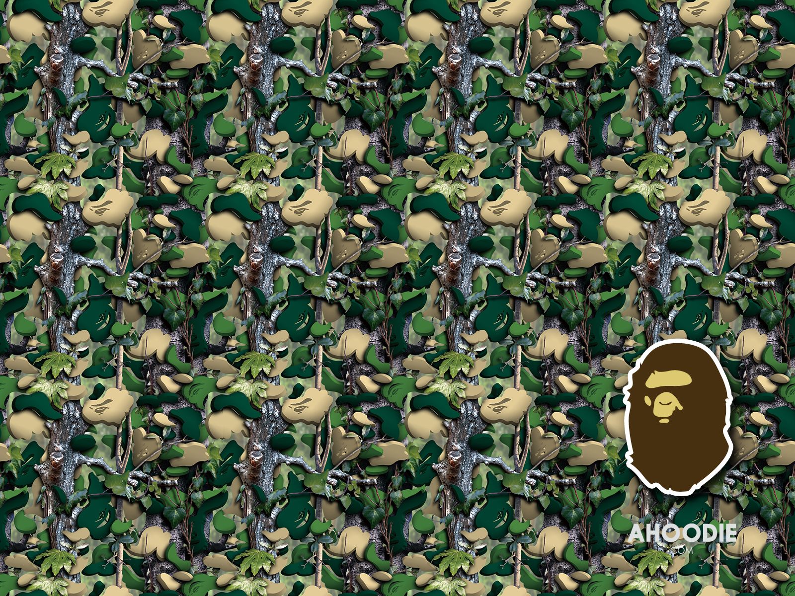 Camouflage militare verde marrone, 1920x1080 Full HD, Desktop