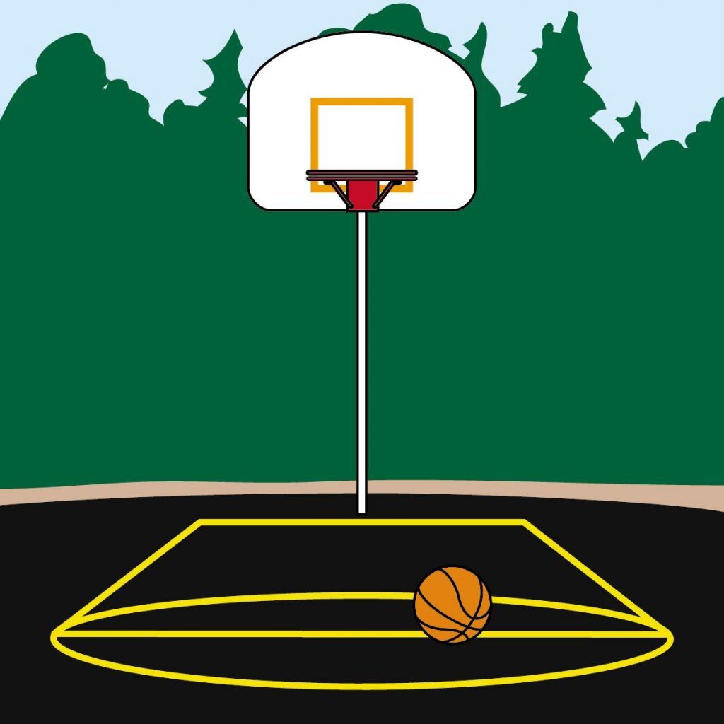 Giocatori NBA campo basket, basket americano, 1200x800 HD, Desktop