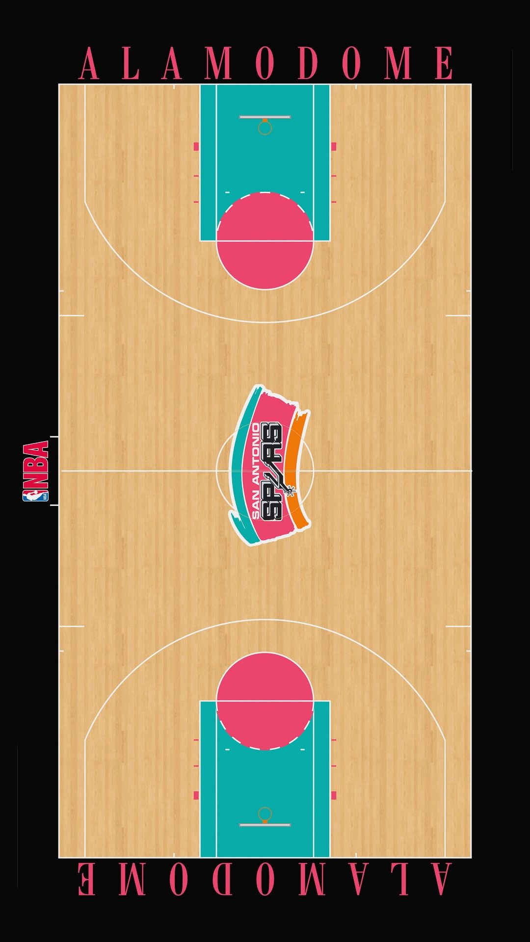 Campo da basket cartoon marrone, 1024x768 HD, Desktop