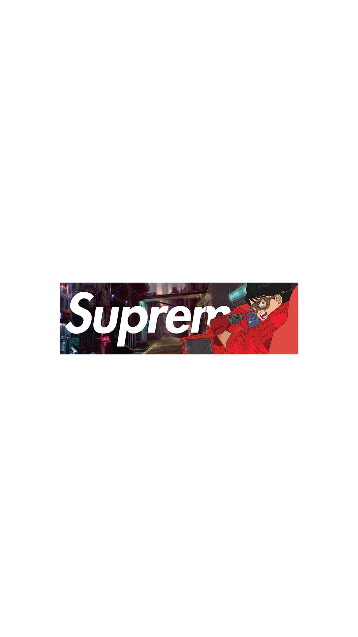Supreme x Akira logo box, 1242x2208 Full HD Verticale, iPhone