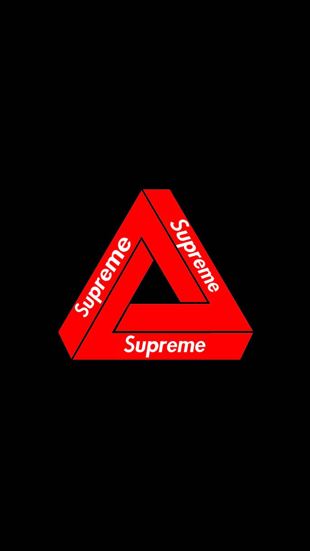 Logo Supreme e The North Face, 720x1281 Full HD Verticale, iPhone