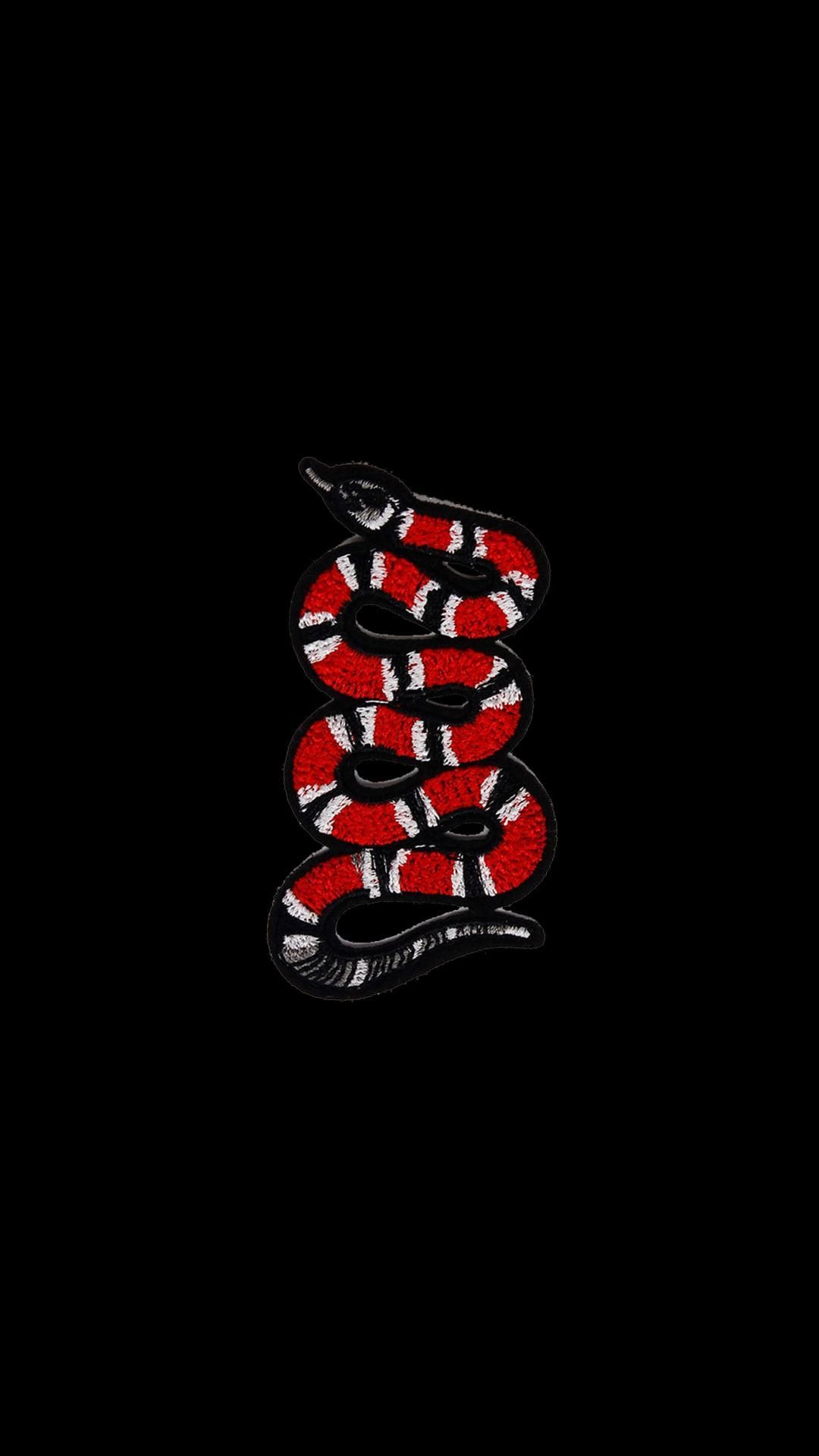 Serpente rosso e nero Gucci, 1080x1920 Full HD Verticale, iPhone