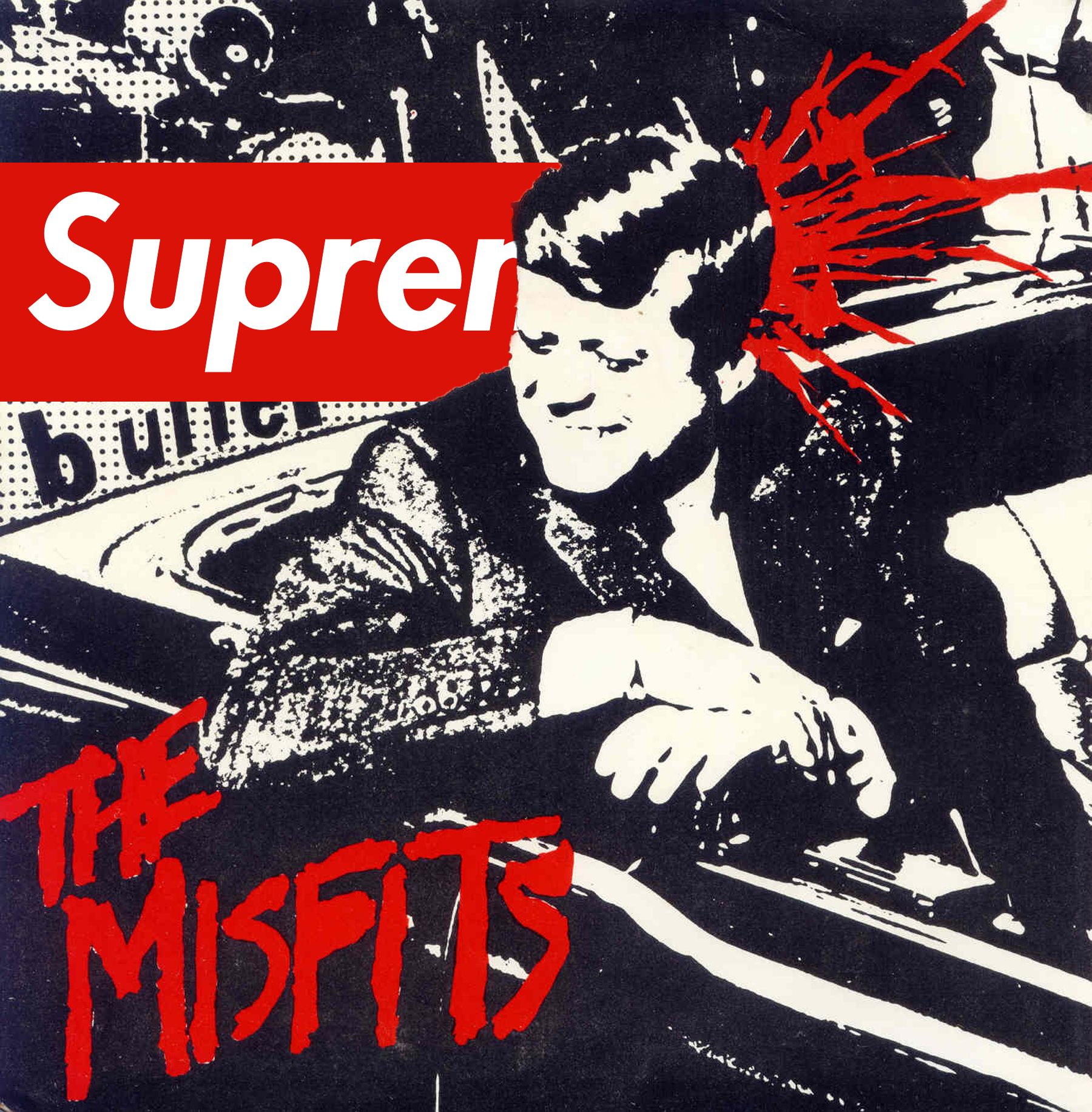 Misfits x Supreme, JFK, streetwear, 1800x1833 Full HD Verticale, Smartphone