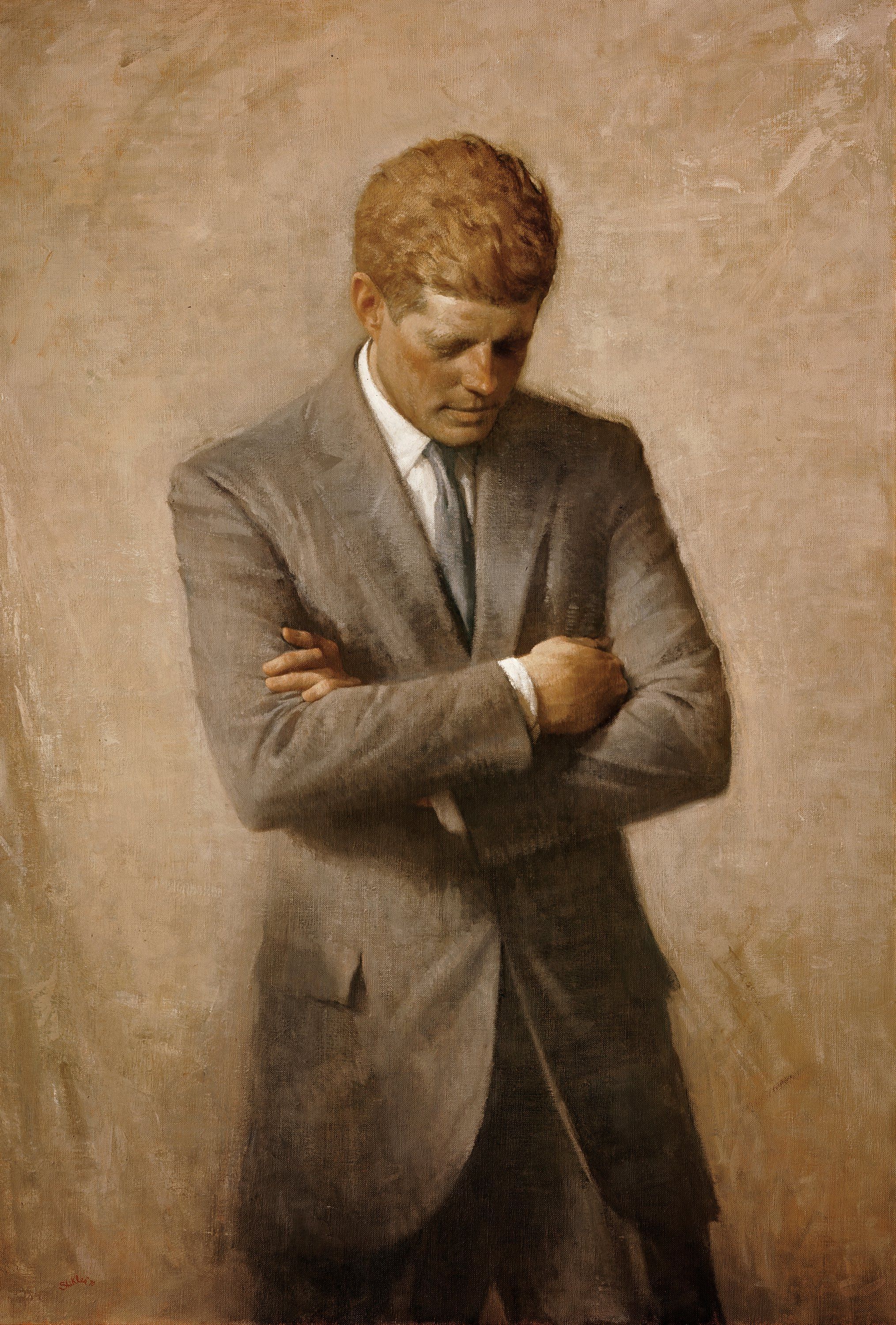 Ritratto dipinto JFK, 2029x3000 Verticale, Telefono