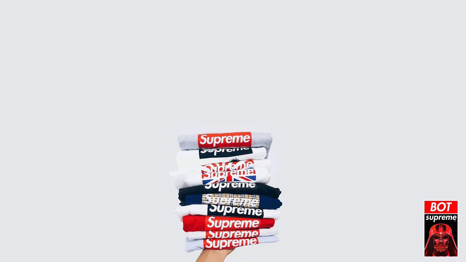 Logo Supreme su spiaggia, 2560x1440 QHD, PC