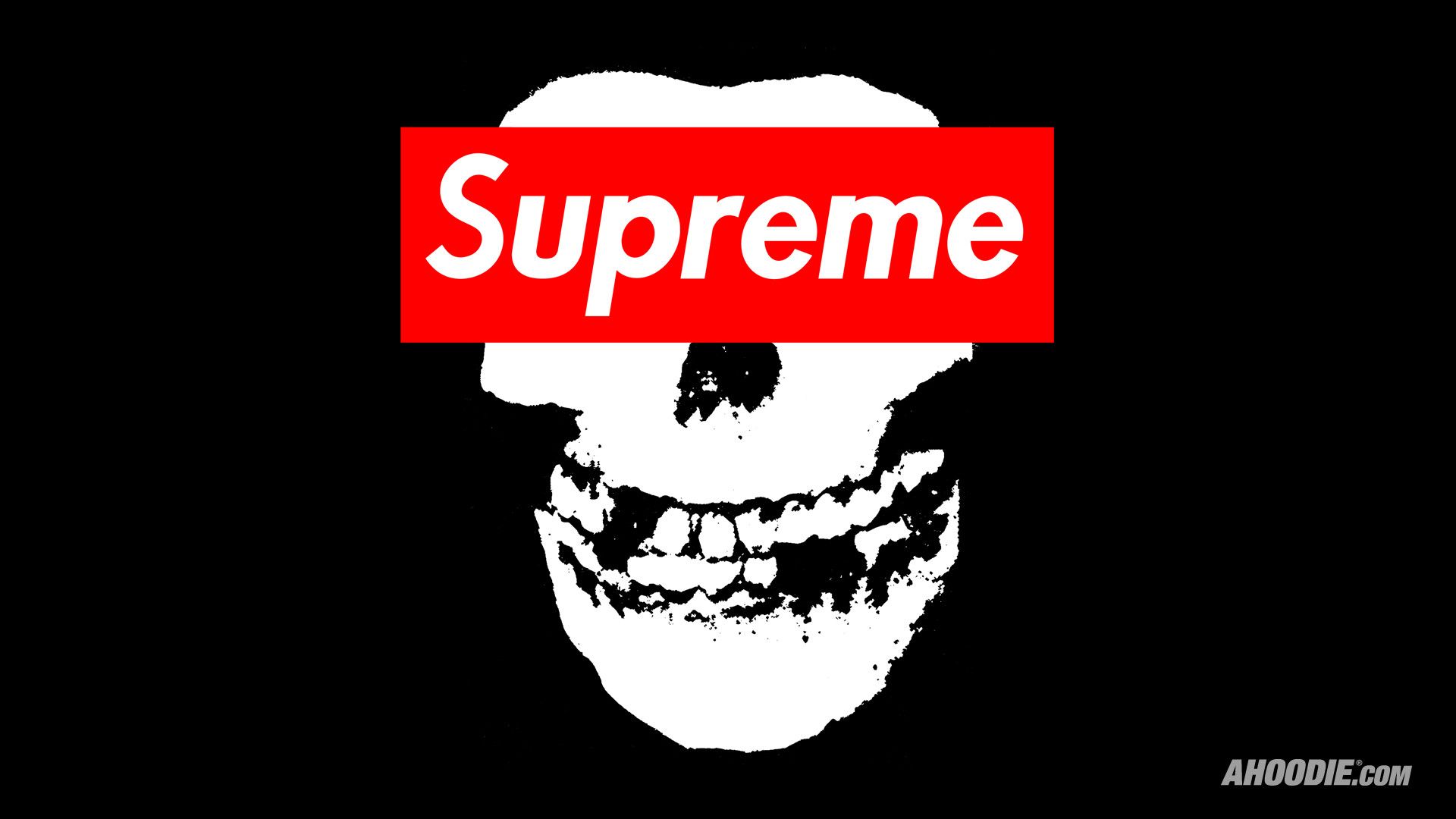 Logo Supreme ripetuto viola, 1920x1080 Full HD, Monitor Gaming