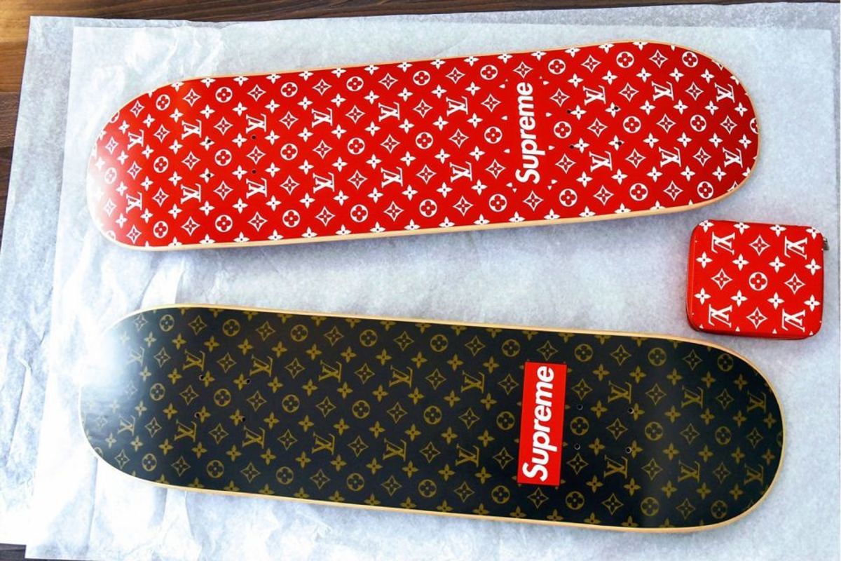 Skateboard Supreme x Louis Vuitton, New York, 1200x800 HD, PC