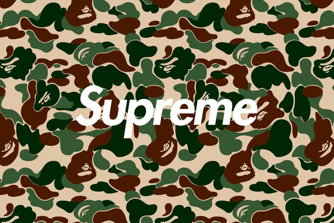 Logo Supreme rosso bianco, 736x1309 Verticale, Telefono