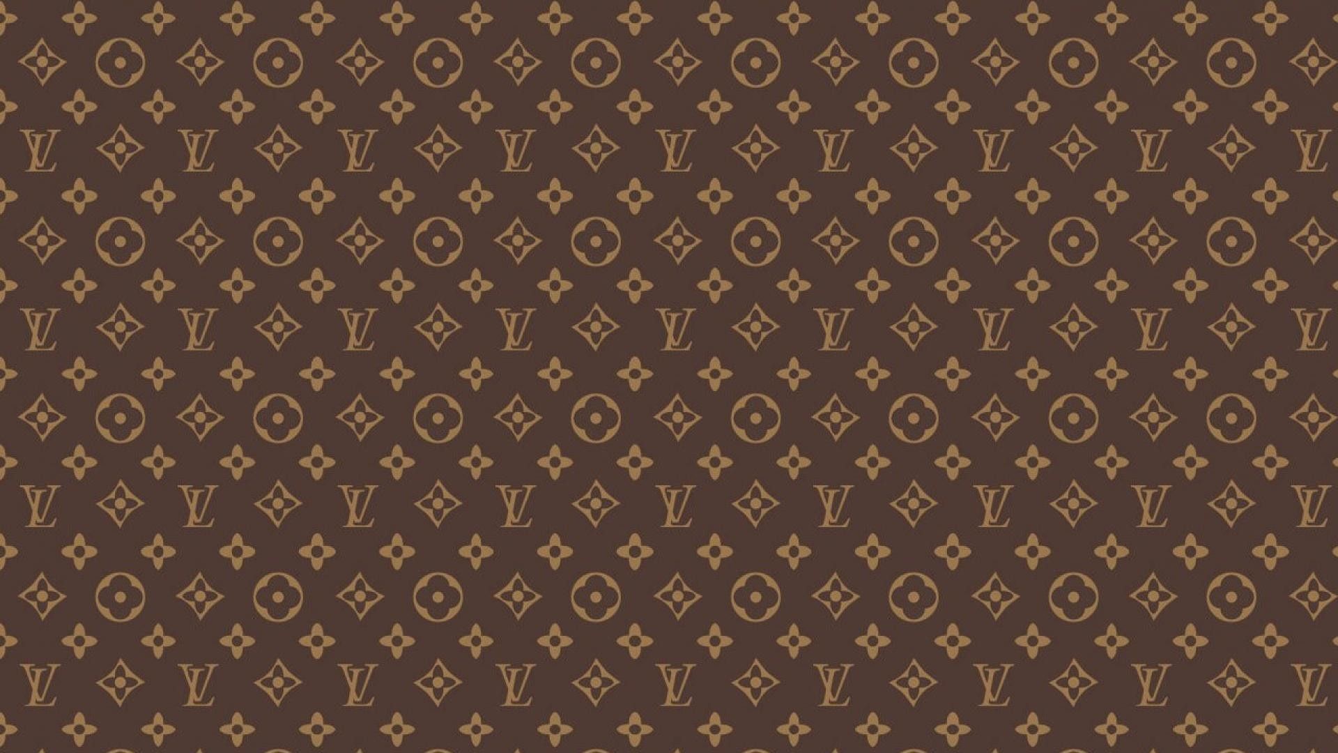 Pattern logo Louis Vuitton nero, 1920x1200 WUXGA, Desktop
