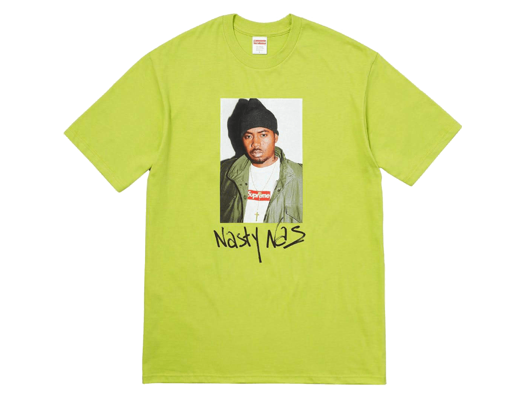 Maglietta Supreme Nas verde lime, New York, 1024x768 HD, PC