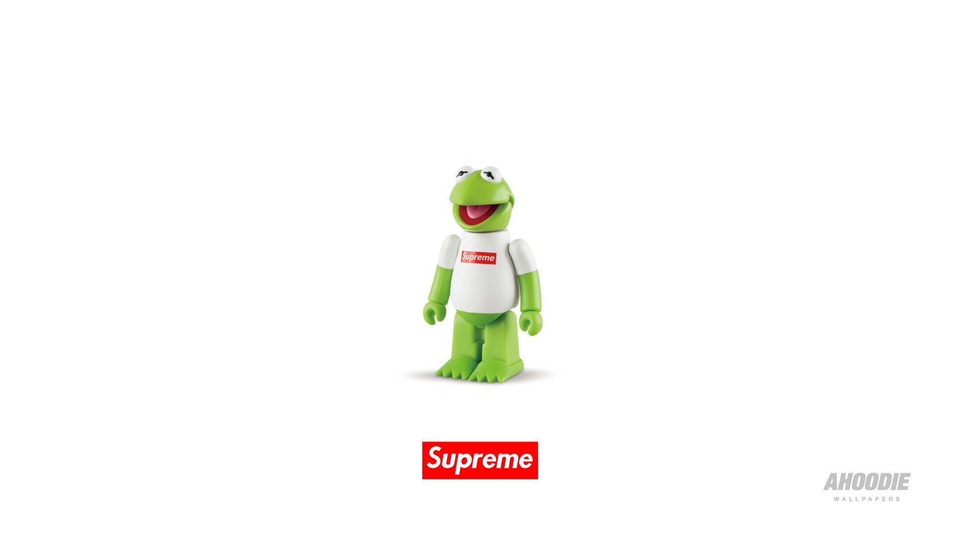 Kermit la rana Supreme, streetwear, 1920x1080 Full HD, iMac
