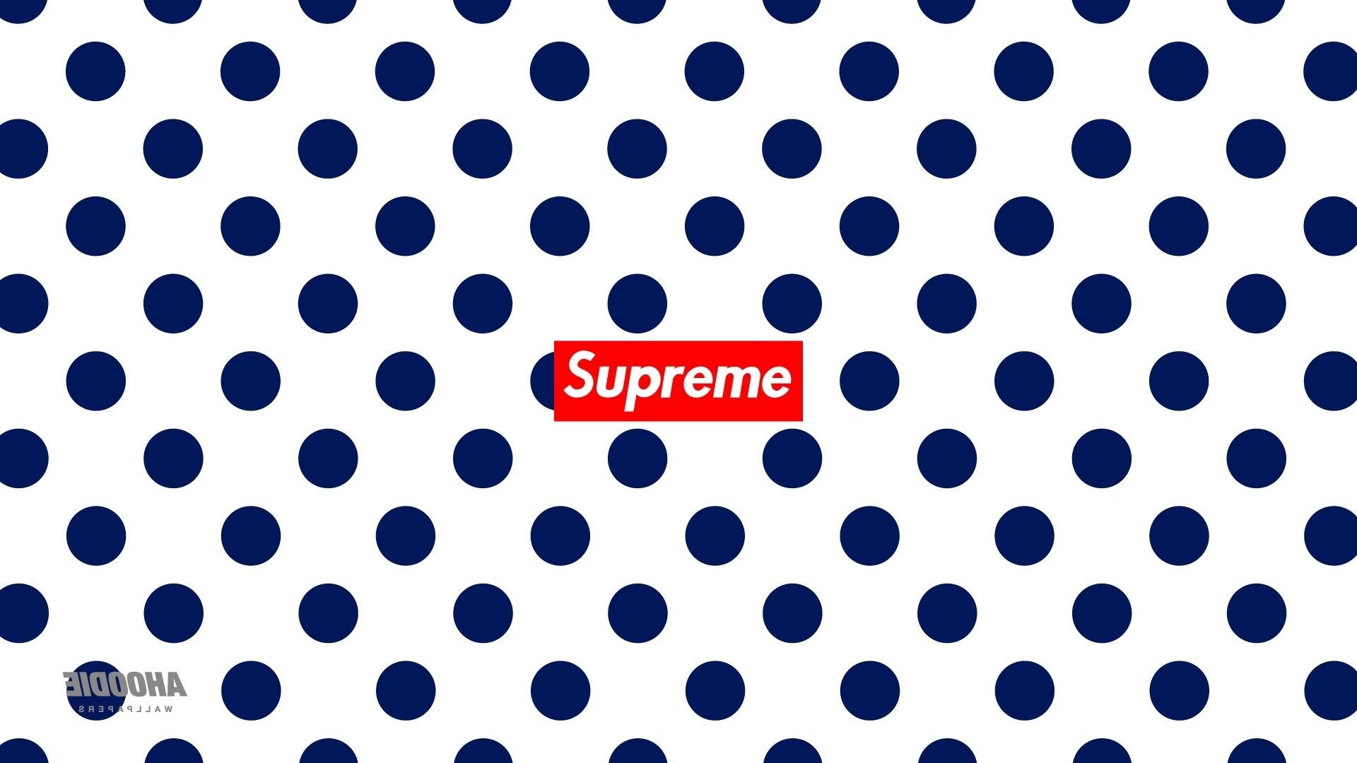 Logo Supreme rosso nero, 1920x1080 1080p, MacBook Pro
