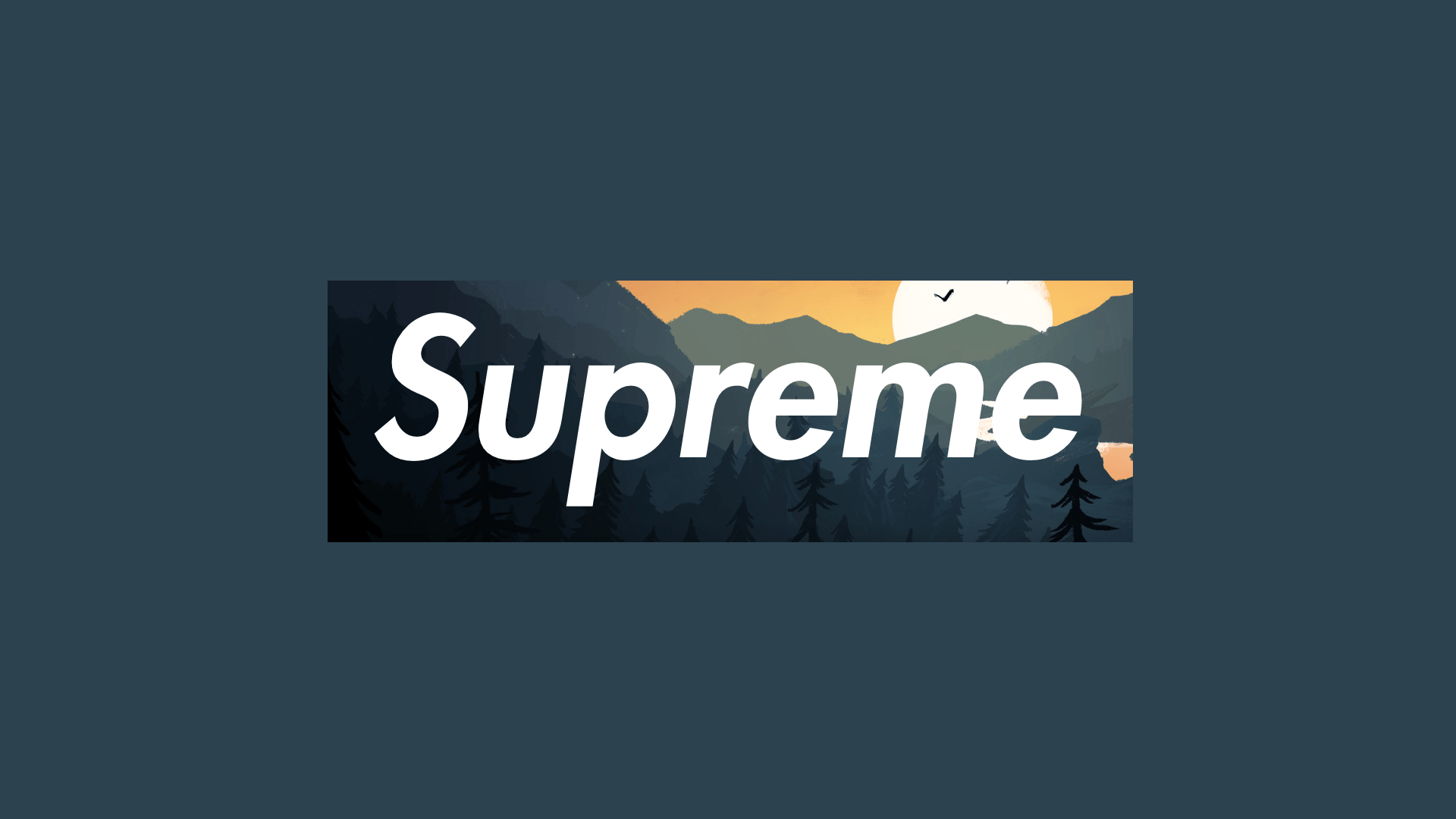 Logo Supreme rosso, 1107x1965 Full HD Verticale, Smartphone