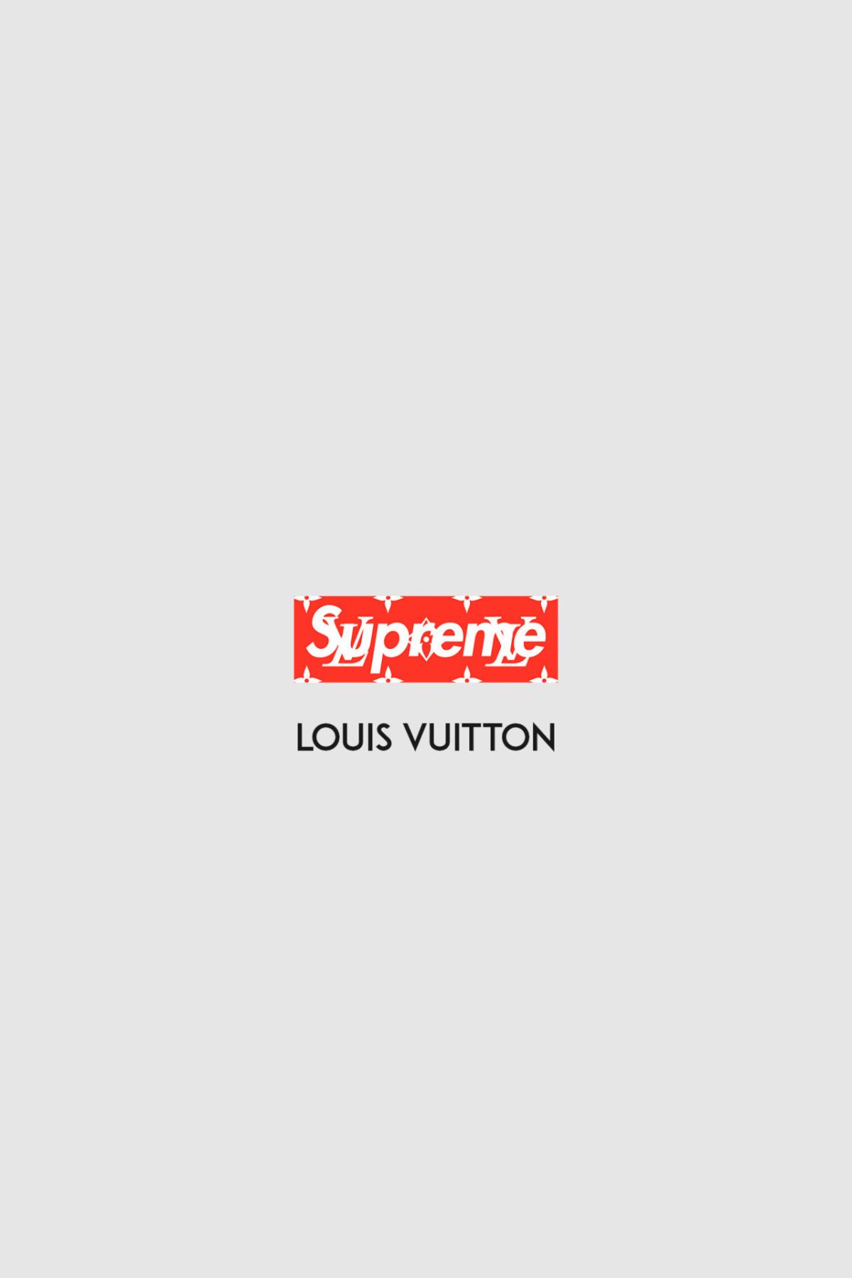 Louis Vuitton Supreme pattern rosso, 1920x1080 Full HD, PC Desktop