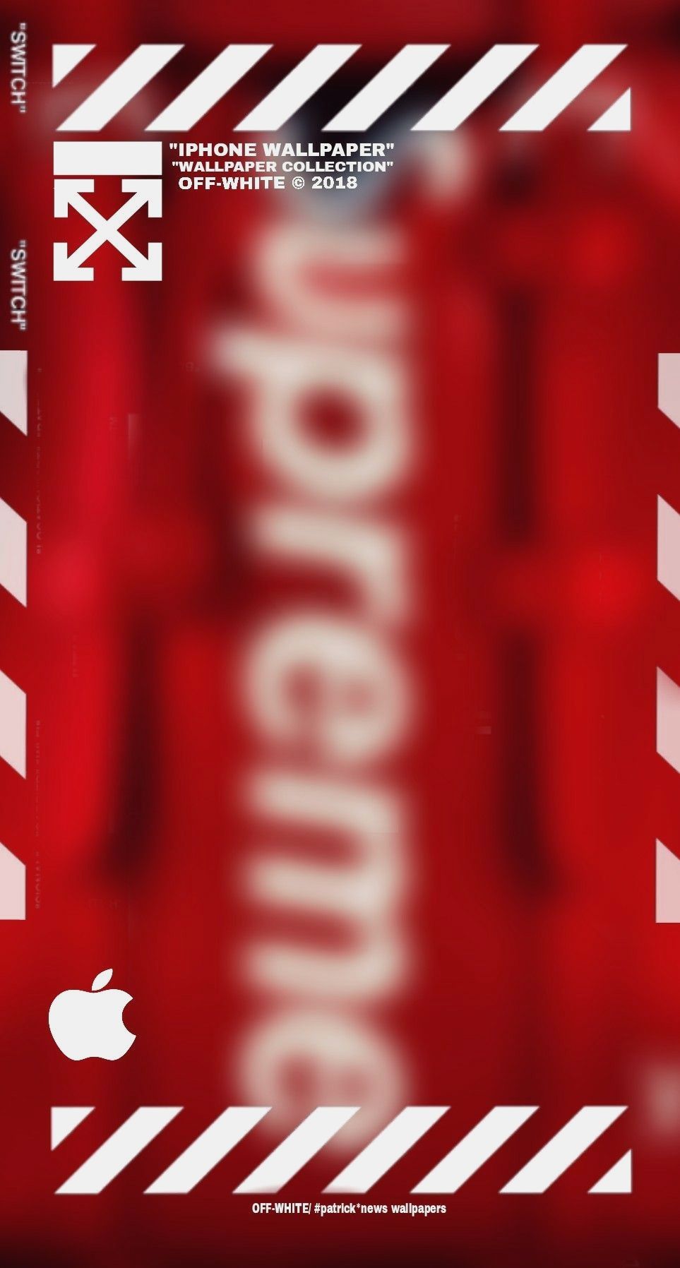 Supreme x Akira box logo, 1242x2208 Full HD Verticale, iPhone Pro Max