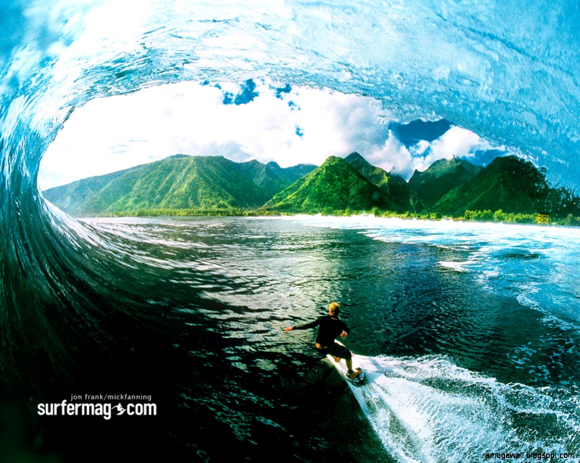 Surfista dentro onda tubo, 1152x921 HD, PC