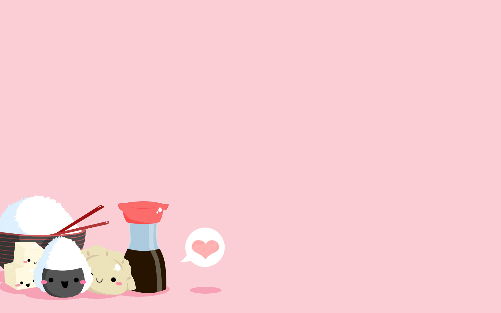 Sumikko Gurashi personaggi kawaii sushi, 1920x1080 Full HD, Desktop