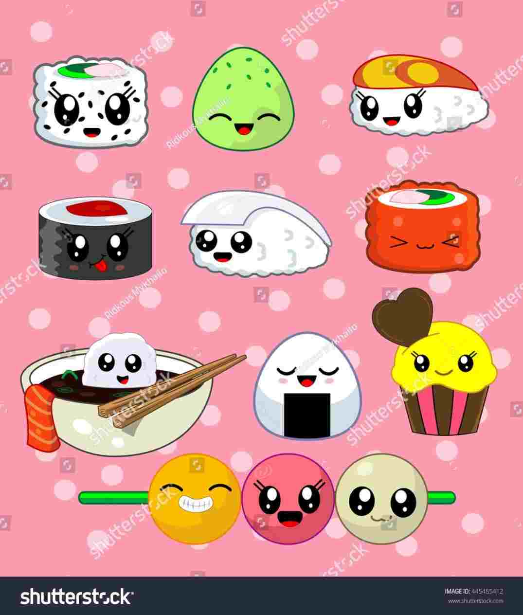 Pattern sushi carini colorati, 1235x1306 Verticale, Xiaomi