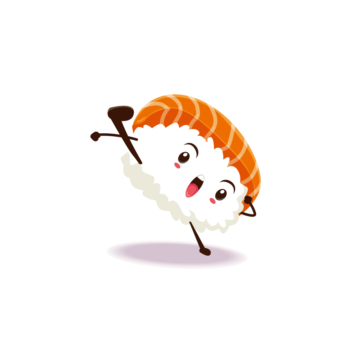 Sushi kawaii carini cartoon, 1282x1024 HD, Desktop
