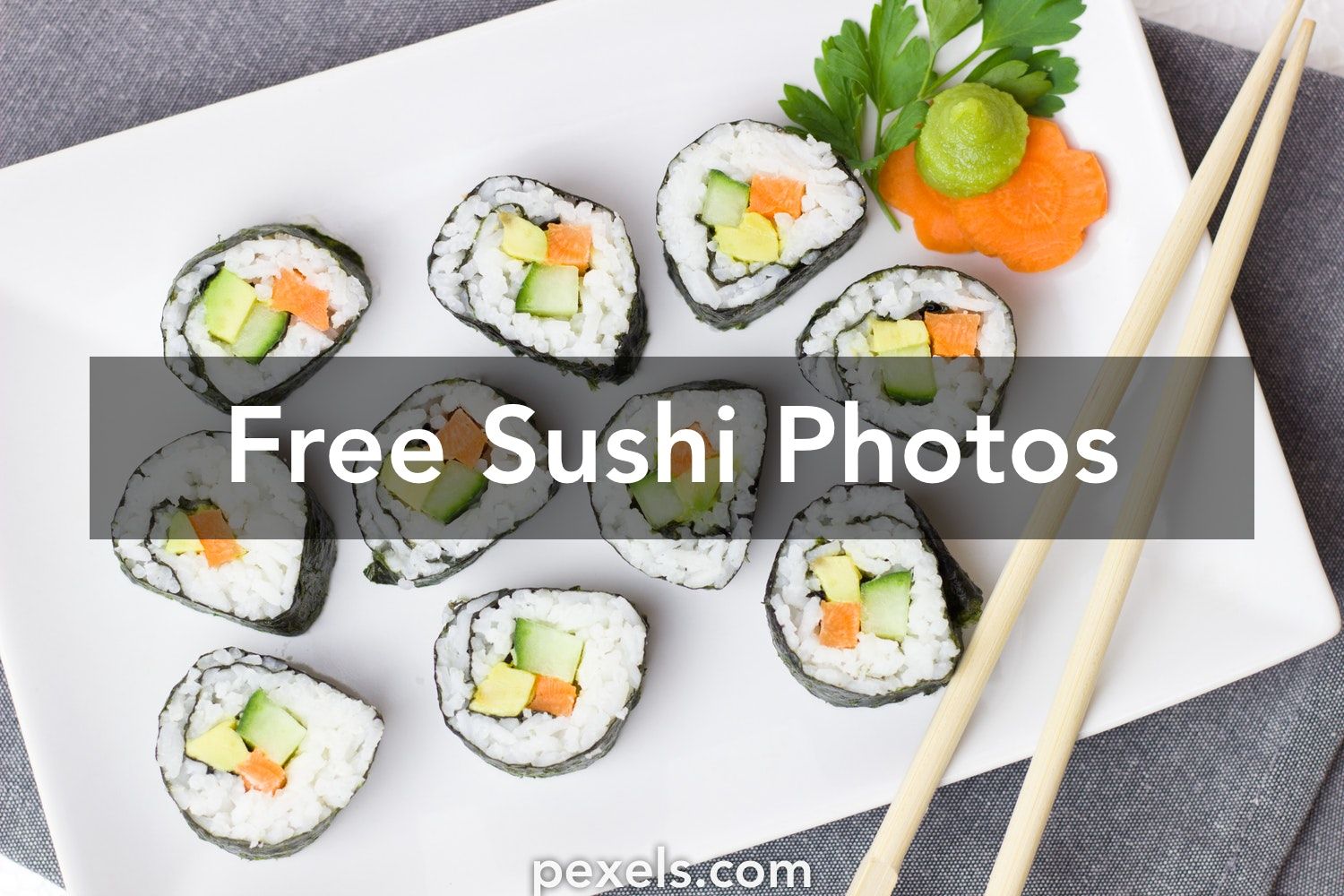 Piatto sushi con bacchette, 736x1377 Full HD Verticale, Smartphone