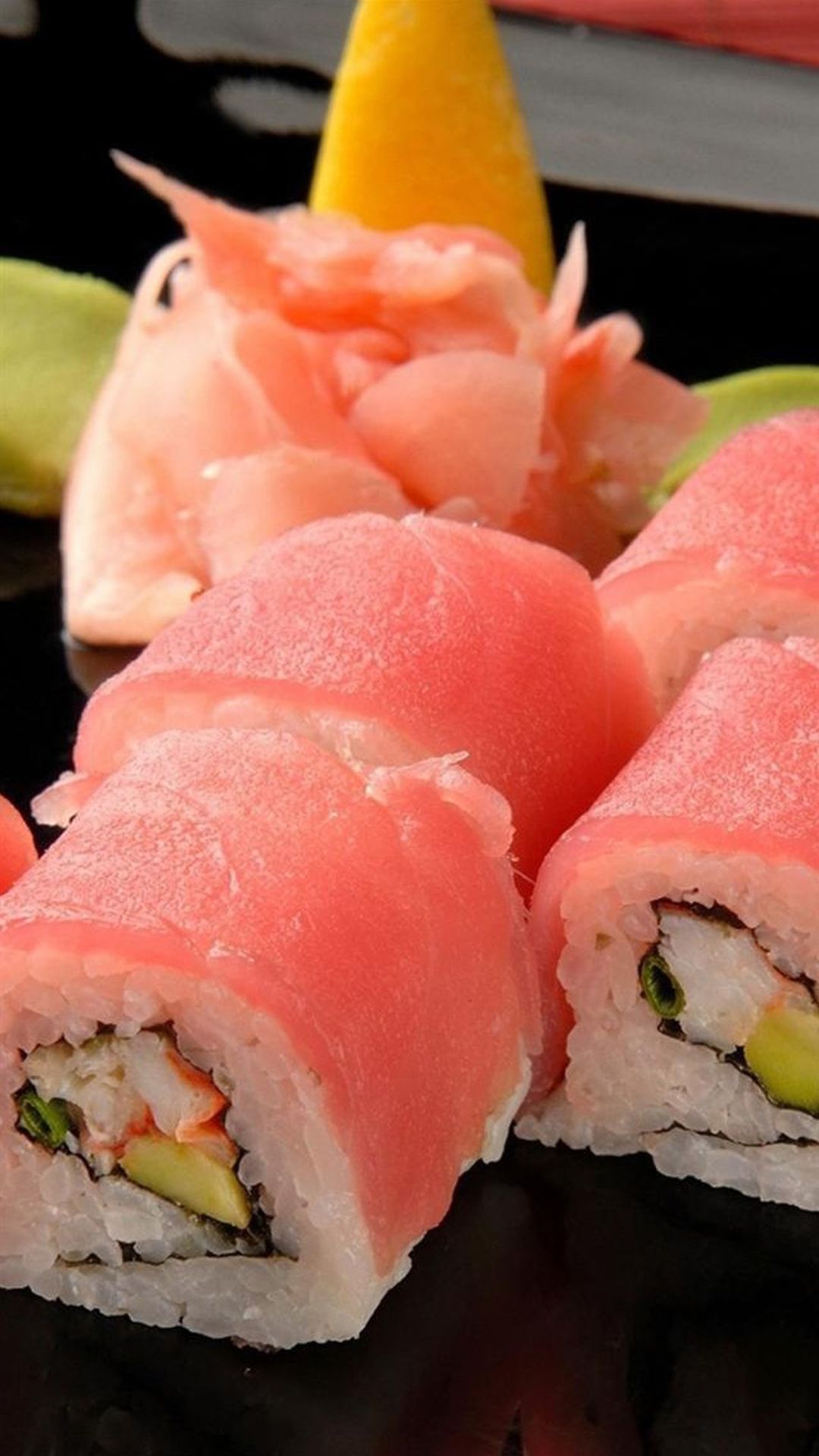 Sushi con bacchette e salsa, 1920x1080 1080p, Desktop