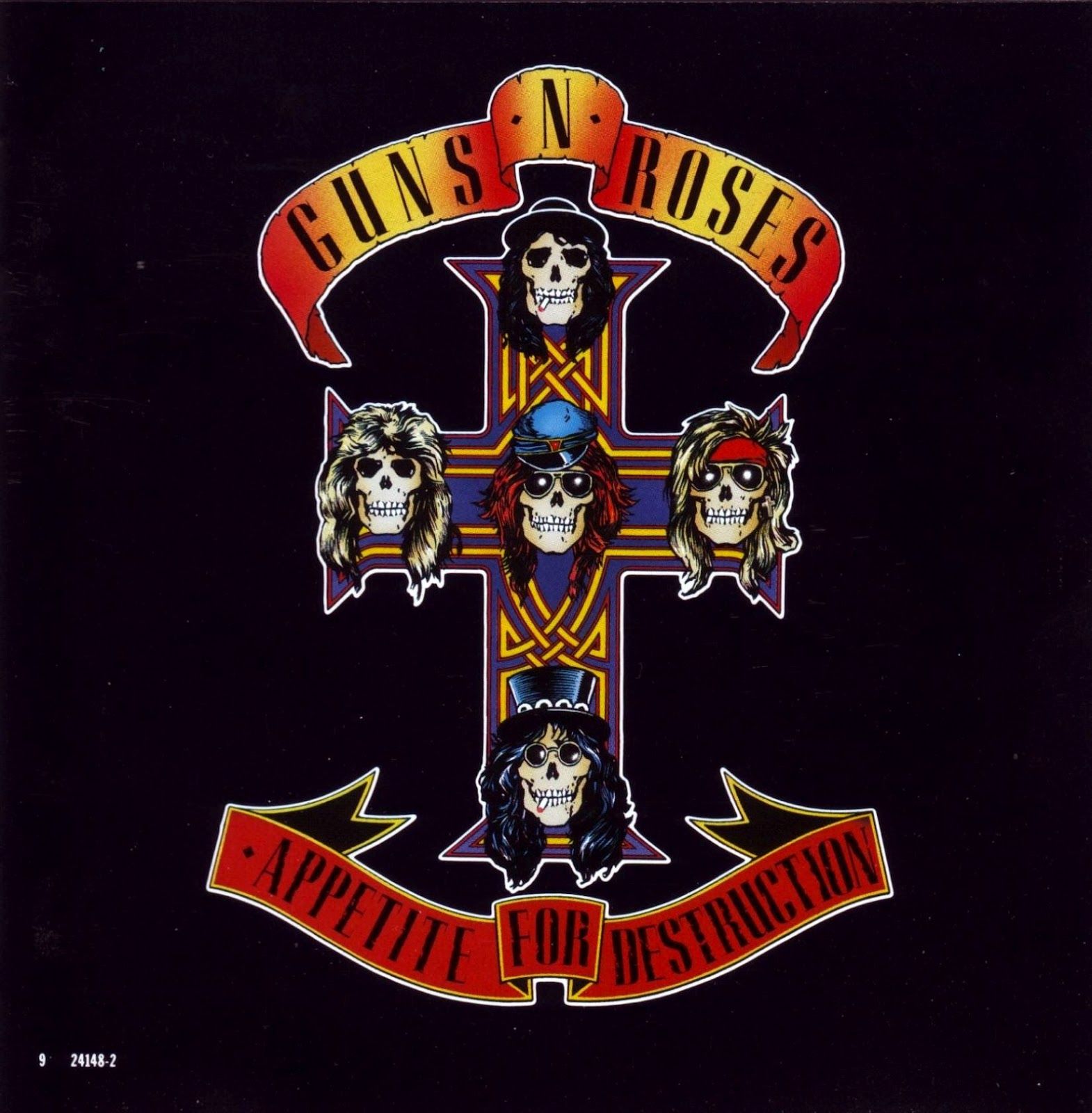 Guns N' Roses copertina album, 1570x1600 Verticale, Mobile