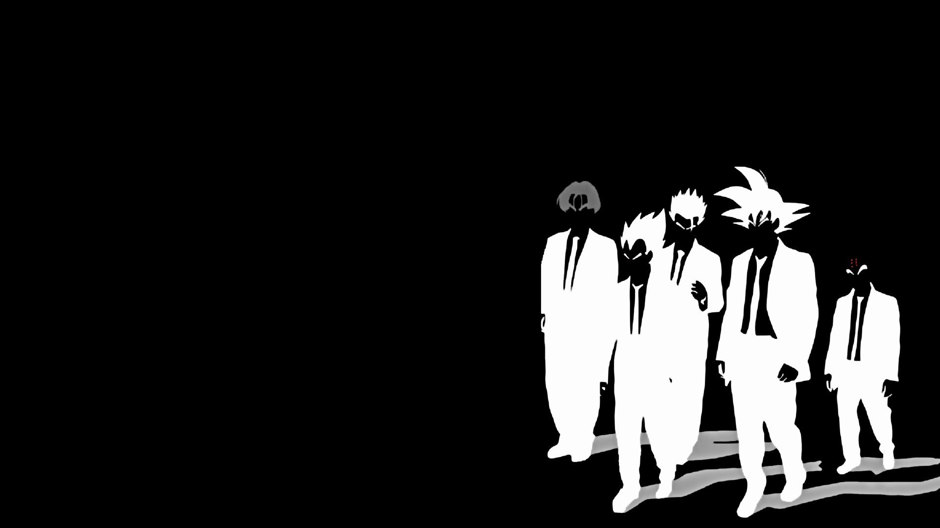 Personaggi anime in bianco e nero, 1920x1080 Full HD 1080p, Monitor Gaming