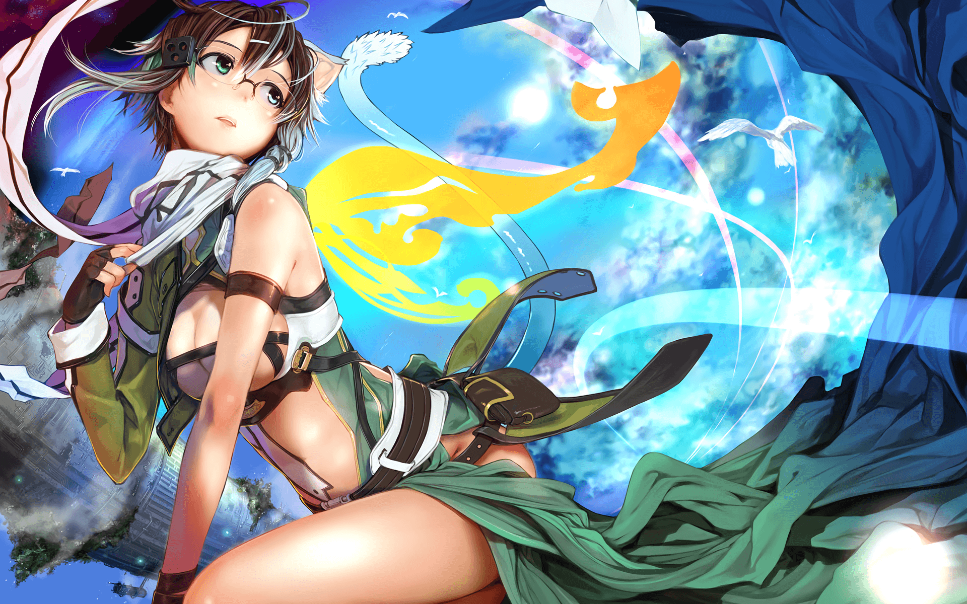 Sword Art Online, ragazza guerriera, 1920x1200 WUXGA, Desktop