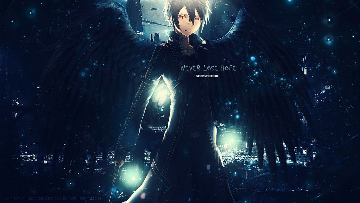 Kirito Sword Art Online notturno, 1191x670 HD, Laptop