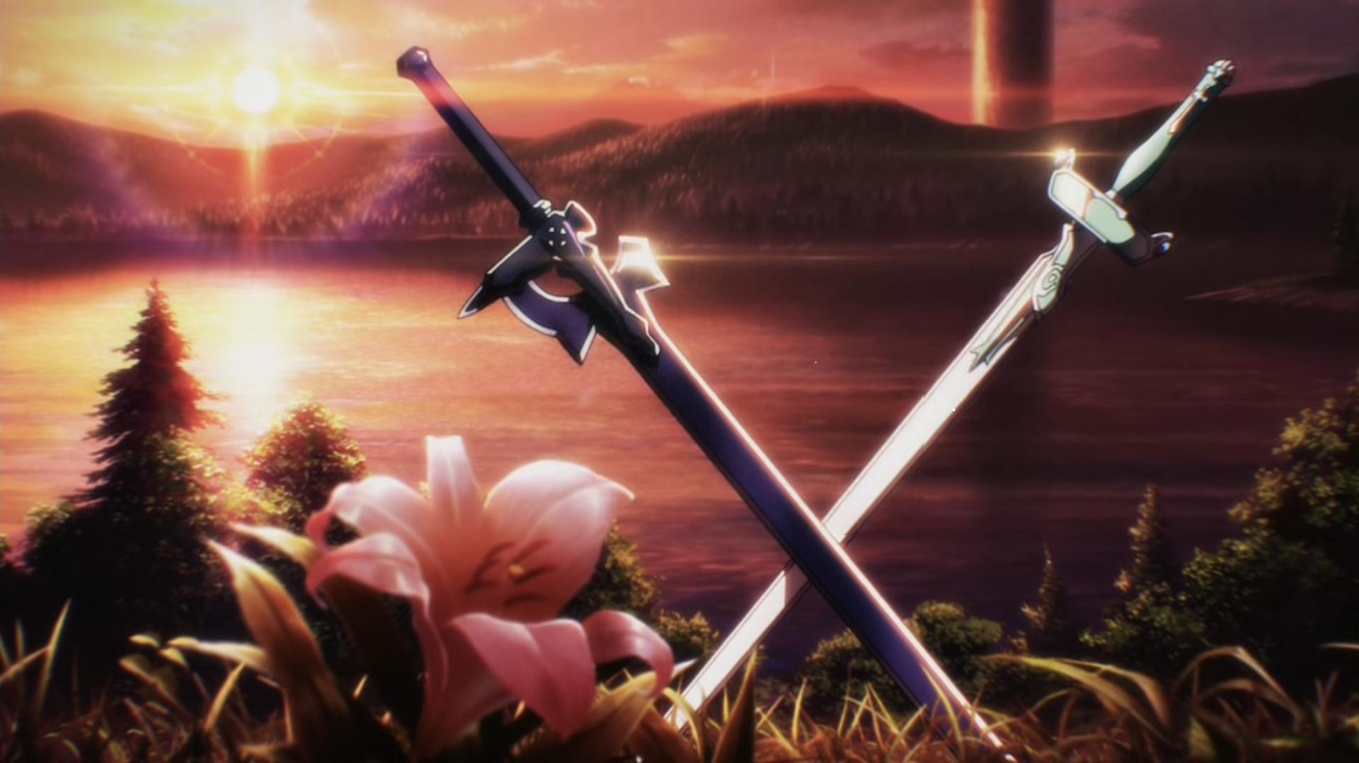 Spade incrociate Sword Art Online, 1920x1079 Full HD 1080p, Desktop