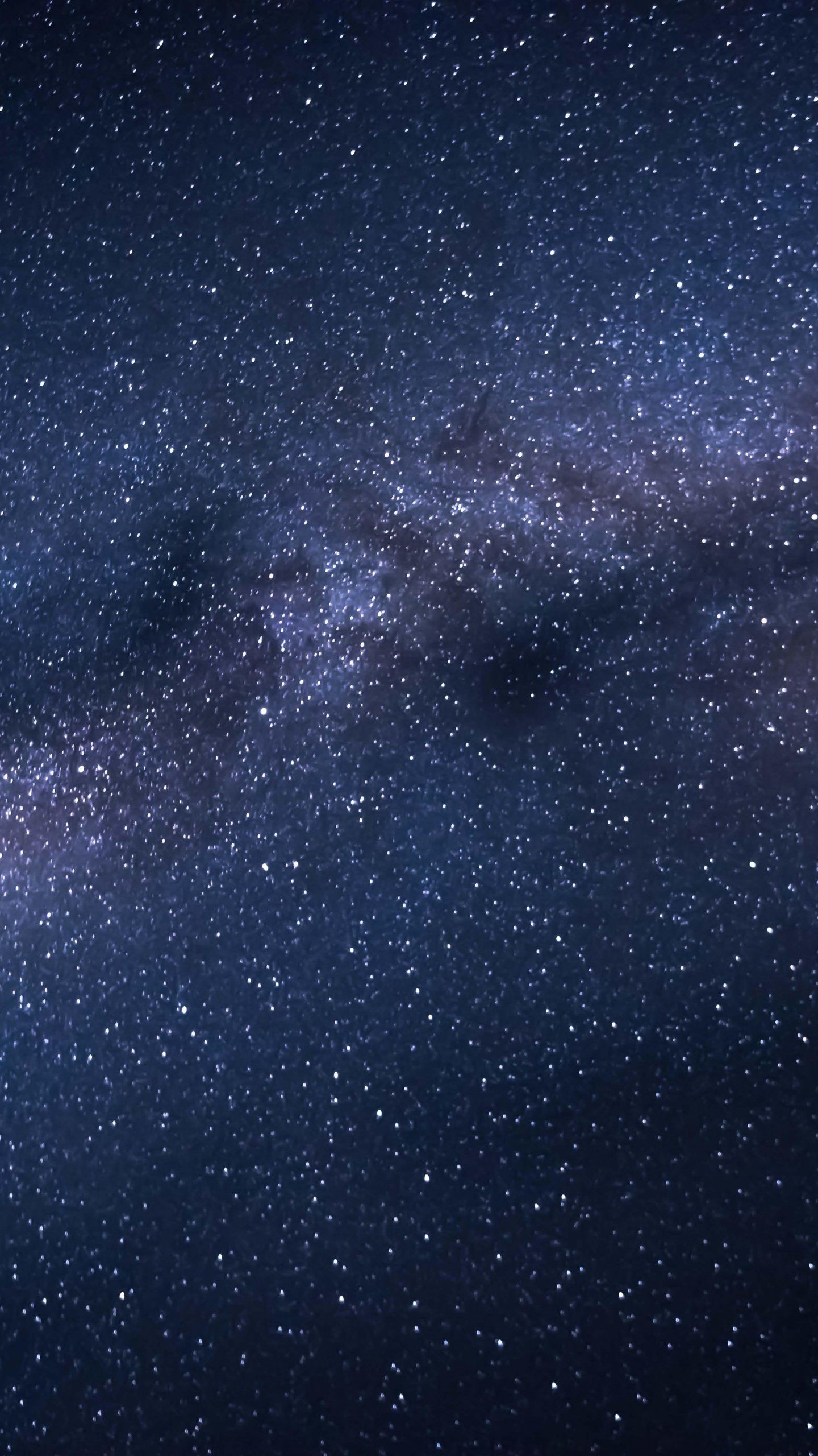 Via Lattea stellata blu notte, 1440x2560 Verticale, Samsung Galaxy