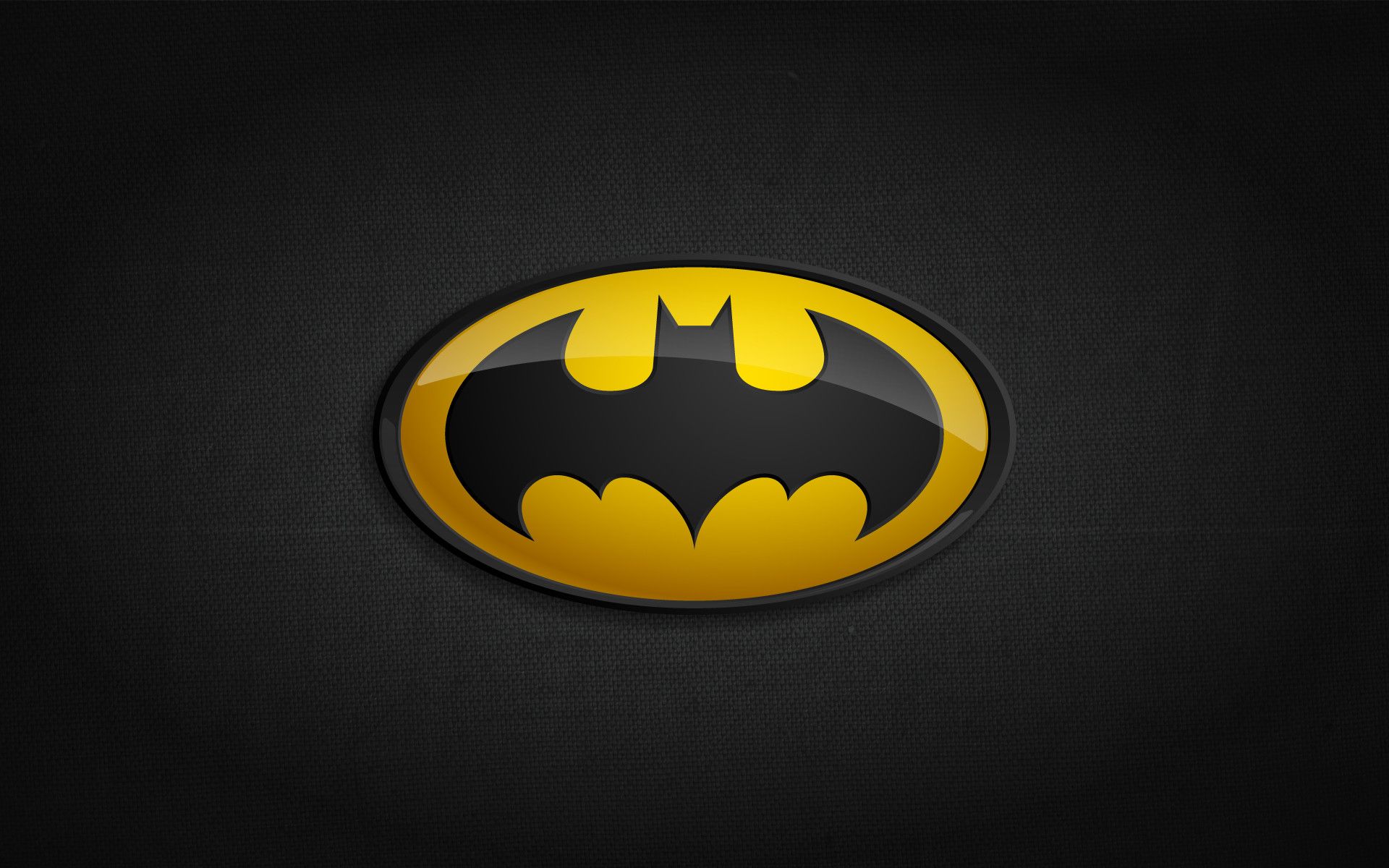 Logo Batman su sfondo scuro, 1920x1200 WUXGA, iMac