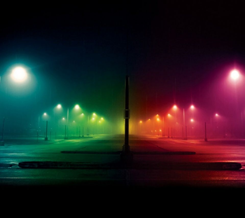 Lampioni notturni luci colorate, 960x854 HD, iMac
