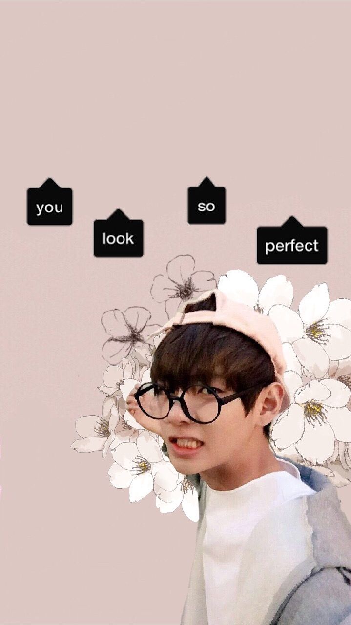 Taehyung BTS con fiori, gruppo K-pop, 719x1280 Full HD Verticale, iPhone