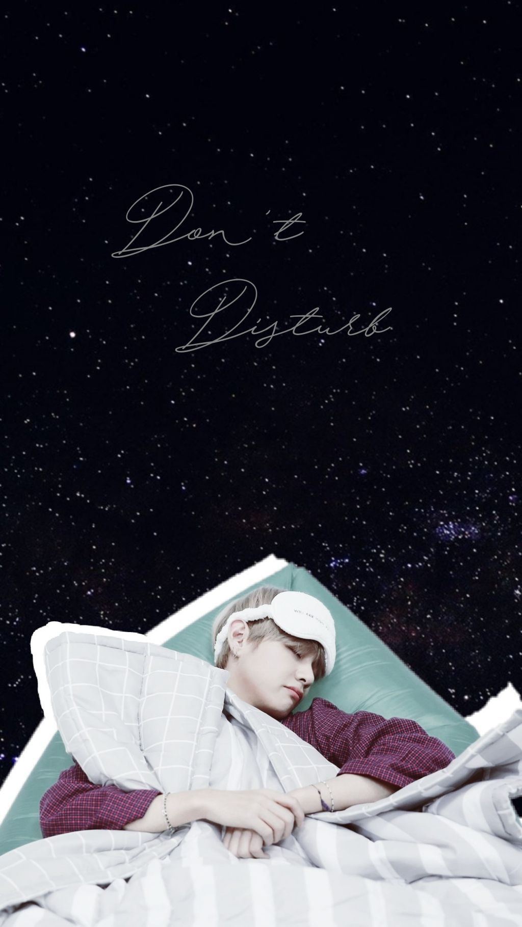 Taehyung BTS a letto, 1024x1820 Full HD Verticale, iPhone