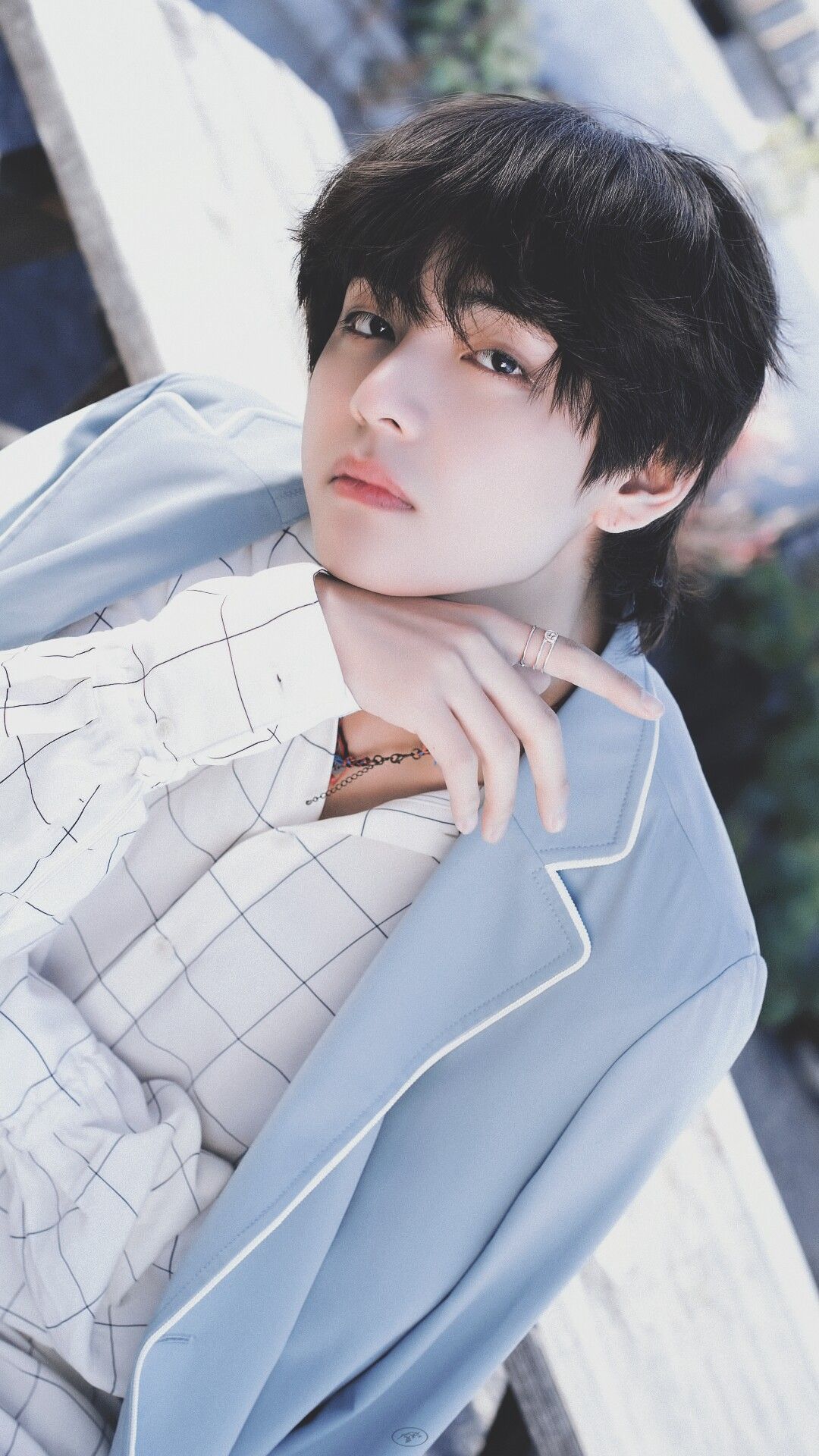 Kim Taehyung BTS ritratto, gruppo K-pop, 1080x1920 Full HD Verticale, Smartphone