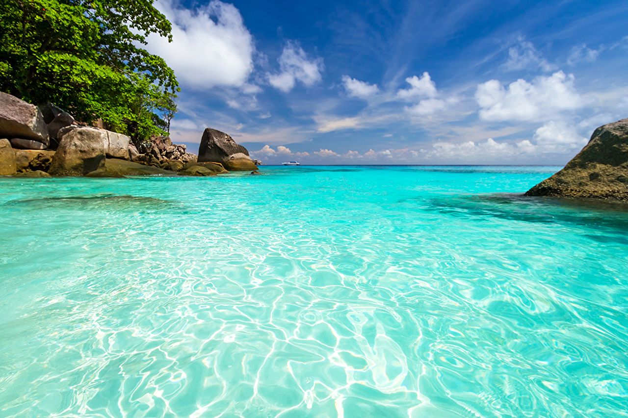 Mare turchese Thailandia Phuket, 1280x853 720p, Monitor Gaming