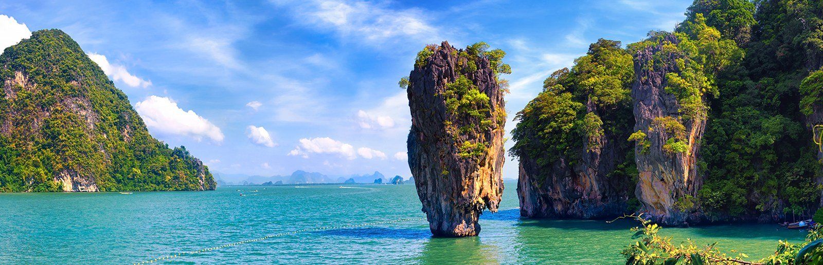 Barche thailandesi mare tropicale, 1261x800 HD, PC