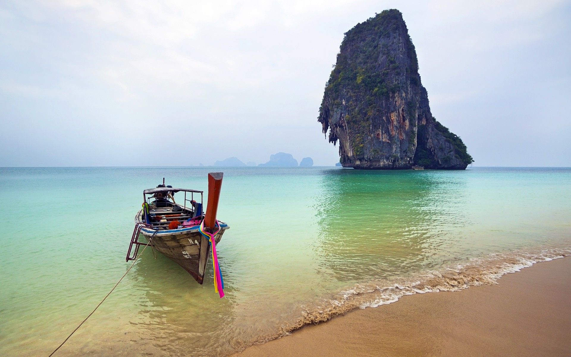 Isole calcaree Thailandia mare, 768x1024 Verticale, Telefono