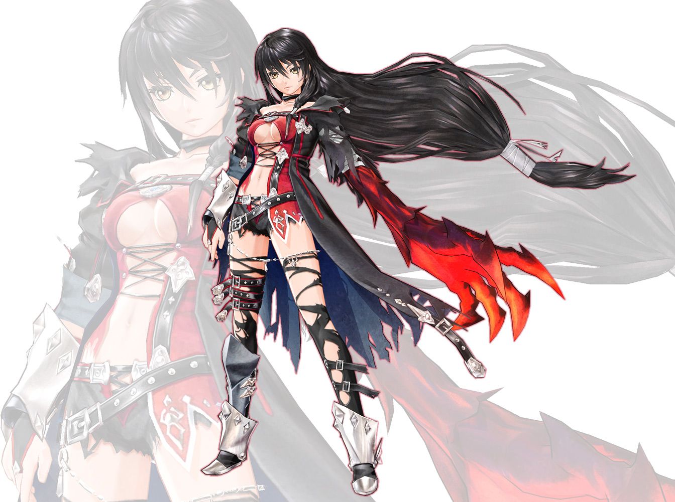 Velvet Crowe, Tales of Berseria, 1344x1001 HD, Desktop