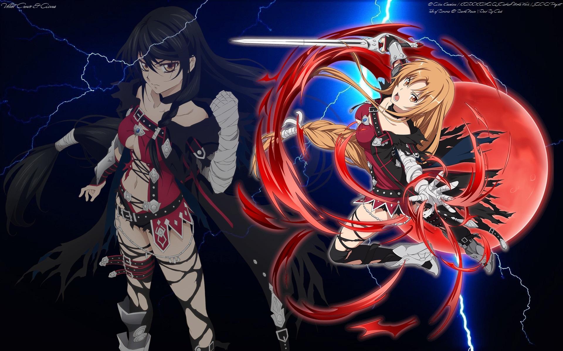 Velvet Crowe e Asuna crossover, Tales of Berseria, 1920x1200 Full HD+ WUXGA, PC