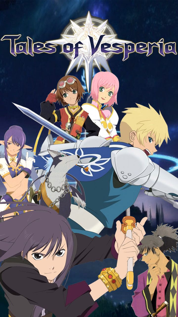 Tales of Vesperia personaggi anime, 720x1280 Verticale, Xiaomi